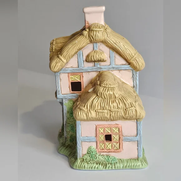 Lefton Honey Brook Hollow Village Cottontail Candy Shoppe Light #00630 1992 - Picture 4 of 9